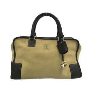 LOEWE suede handbag